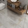 Picture of Marmo Light Grey Polished Marble Effect Tile 60x60 cm