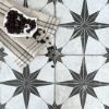 Picture of Windsor White Patterned Floor Tiles 45x45 cm