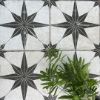 Picture of Windsor White Patterned Floor Tiles 45x45 cm