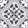 Picture of Ledbury Charcoal Black Pre-Cut Matt Tile 45x45 cm