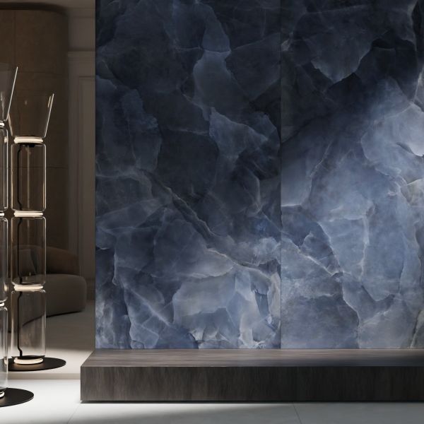 Picture of Trivento Blue Polished Tile 60x120 cm