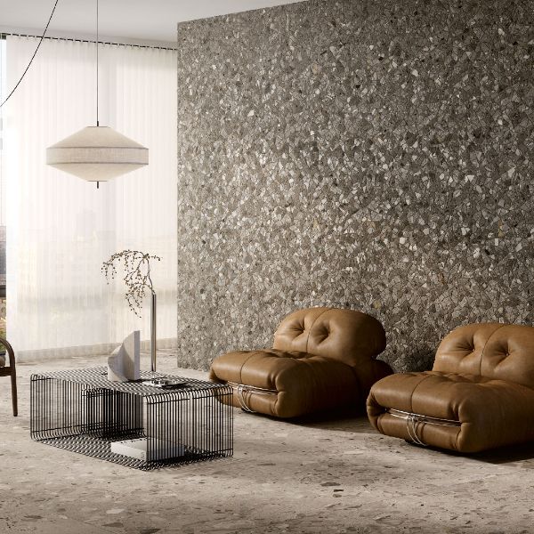 Picture of Pebble Grey Semi Polished Tile 60,4x60,4 cm