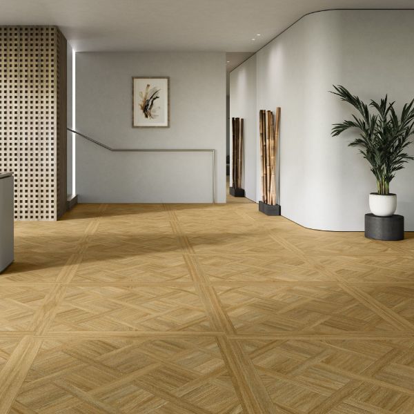 Picture of Suella Beige Wood Effect Matt Tile 100x100 cm