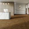 Picture of Suella Brown Wood Effect Matt Tile 100x100 cm