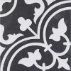Picture of Arte Black 25x25 cm Floor Tile